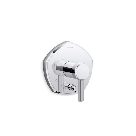 Kohler Occasion Rite-Temp Vlv Trm W/Div T27044-4-CP